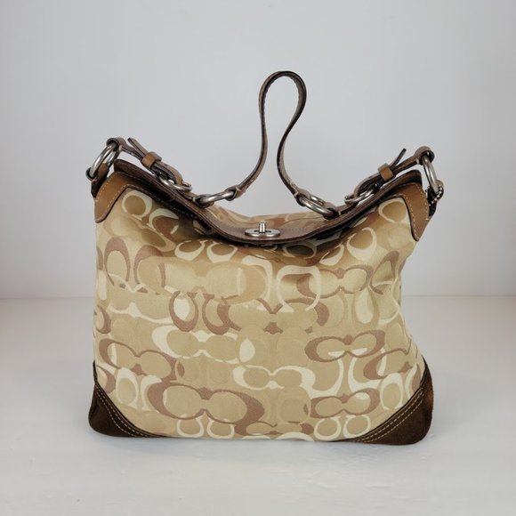 COACH chelsea hobo bag D06J-10143 brown - Picture 8 of 10